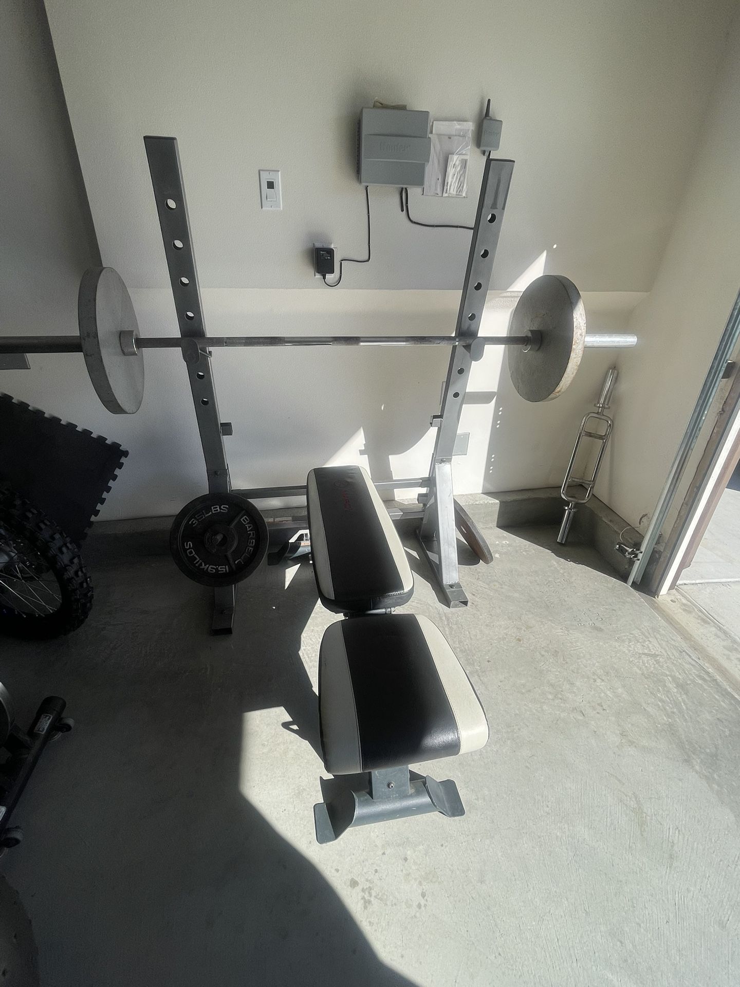 Bench Press With Weights 