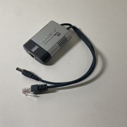 Linksys 5 Volt Power Over Ethernet Splitter New