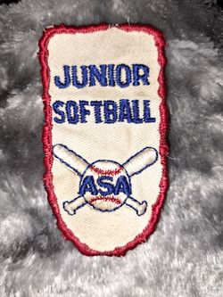 Vintage Patch ASA Junior Softball Junior Olympics 