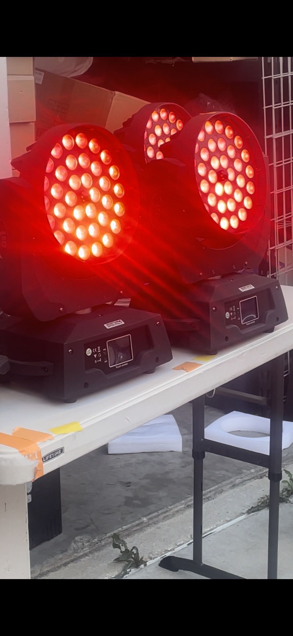 2 Dj Moving Heads Led