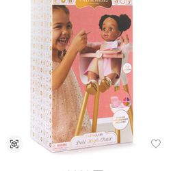 FAO Schwarz Baby Doll High Chair