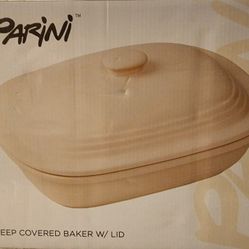 Deep Covered Baker With Lid