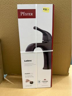 Pfister —  Ladera Single Handle Single HoleBathroom Faucet in Tuscan Bronze