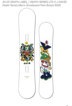 NEW DEATHLABEL x DAYZE SNOWBOARD 153