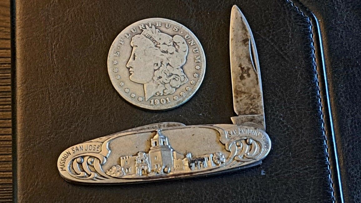 Old Pocket Knife Mission San Jose Alamo San Antonio