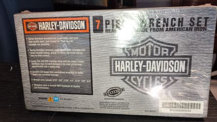 Harley Davidson 7 Pc Wrench Set Factory Sealed 