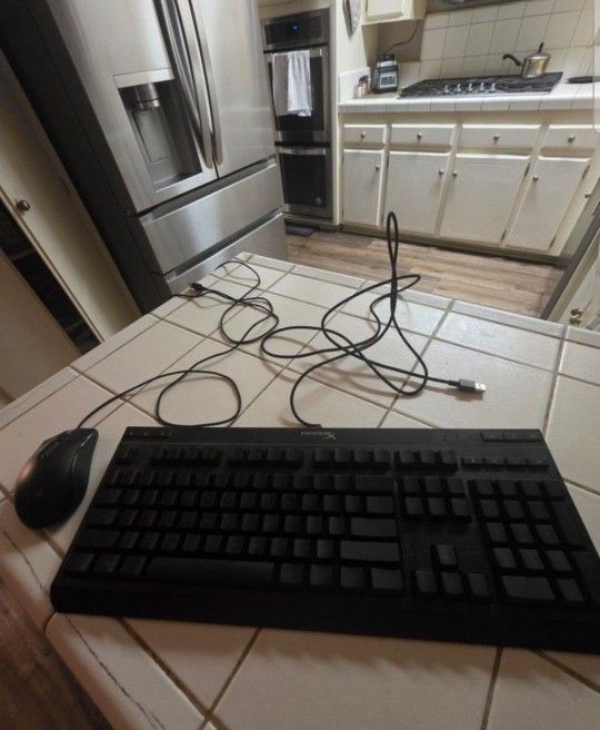 HyperX RGB Keyboard And Mouse