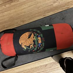 Kids Mexican Punching Bag And Gloves 