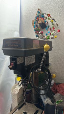 8” drill press