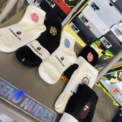 Bape Socks Ankle And Long 