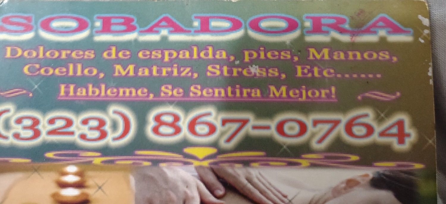Sobadora O Sobador