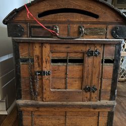 Antique Dog Crate