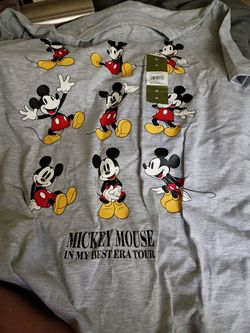 Mickey Mouse In My Best Era Tour T-Shirt XL