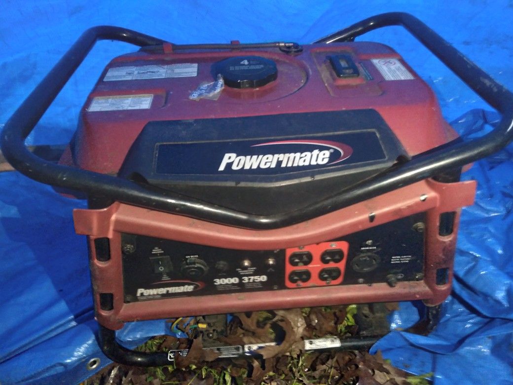 Powermate 3000 Rated Watts