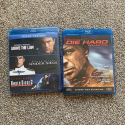 NEW And Sealed Blu Ray 3 Movie Collections  ($25 Each/$45 For All)