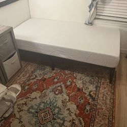 Twin Size Mattress And Frame