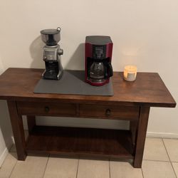 Entryway Table/ Coffee Bar/ Bar Stand