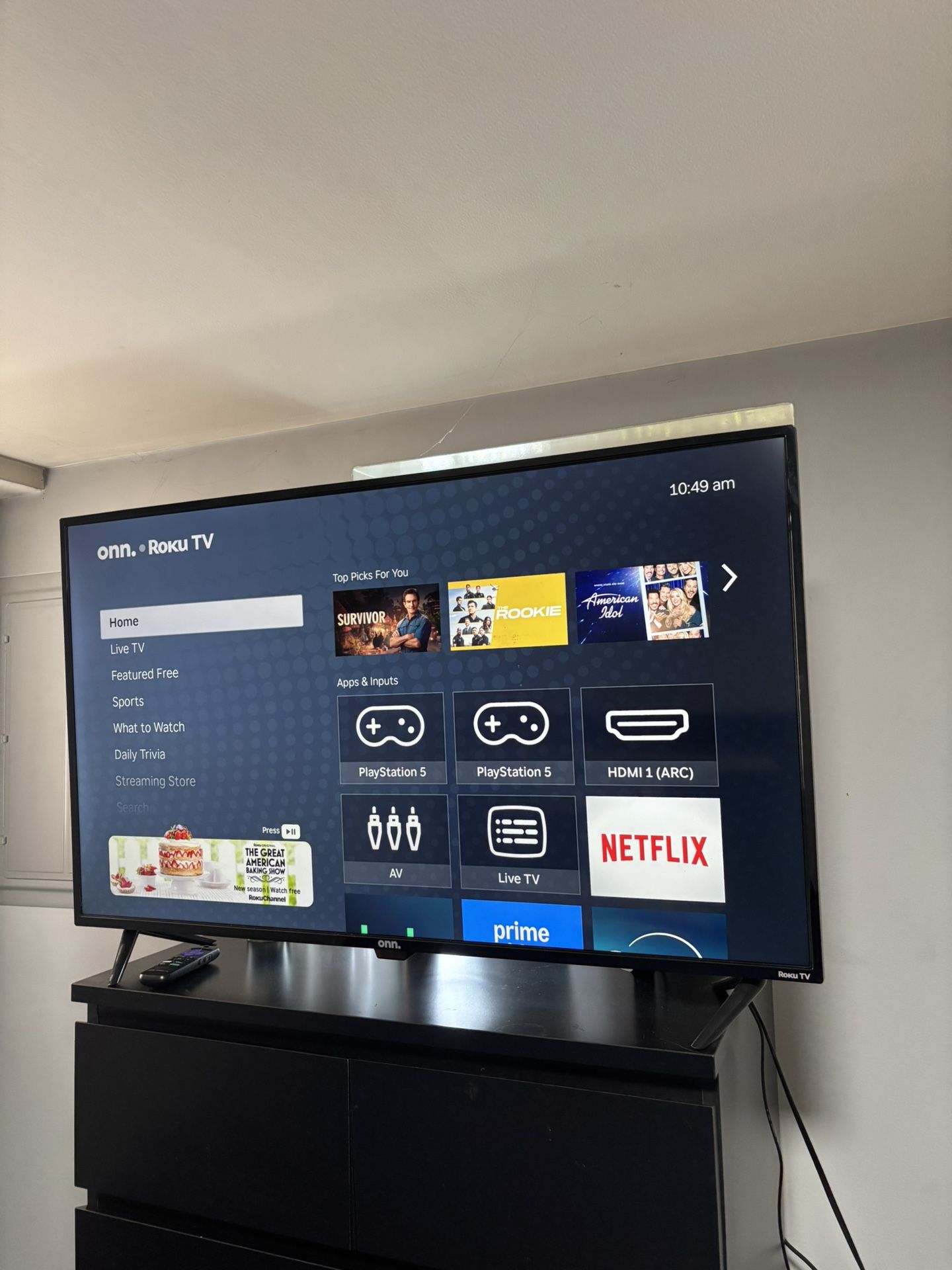 Roku 43inch Tv 100$