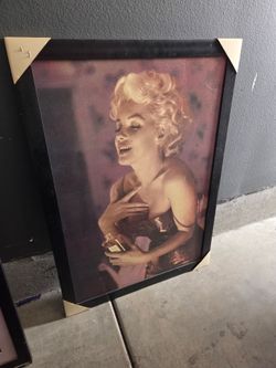 Marilyn Monroe canvas painting