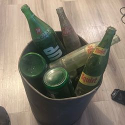 Antique Soda Bottles 