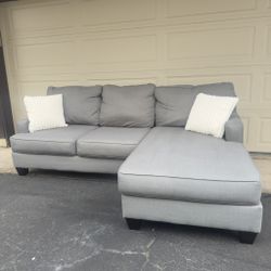 Gray Ashley Furniture Sectional Couch Sofa