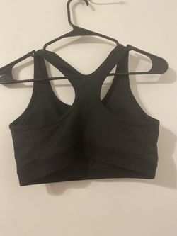 Youth Black Nike Sports Bra With Pads 