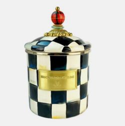 2 small Mackenzie Childs canister