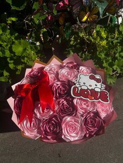 Hello Kitty Eternal Rose Bouquet