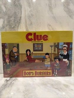 Bob's burgers themed Clue game brand new sealed