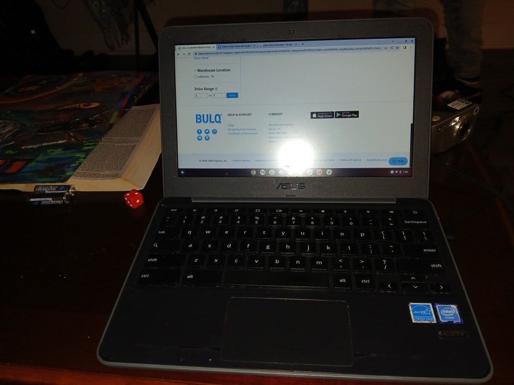Asus Chromebook C202s Intel Celeron N3060