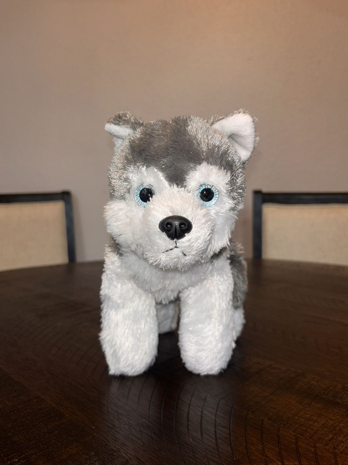 Aurora Flopsie 12" Shadow Plush Husky Used