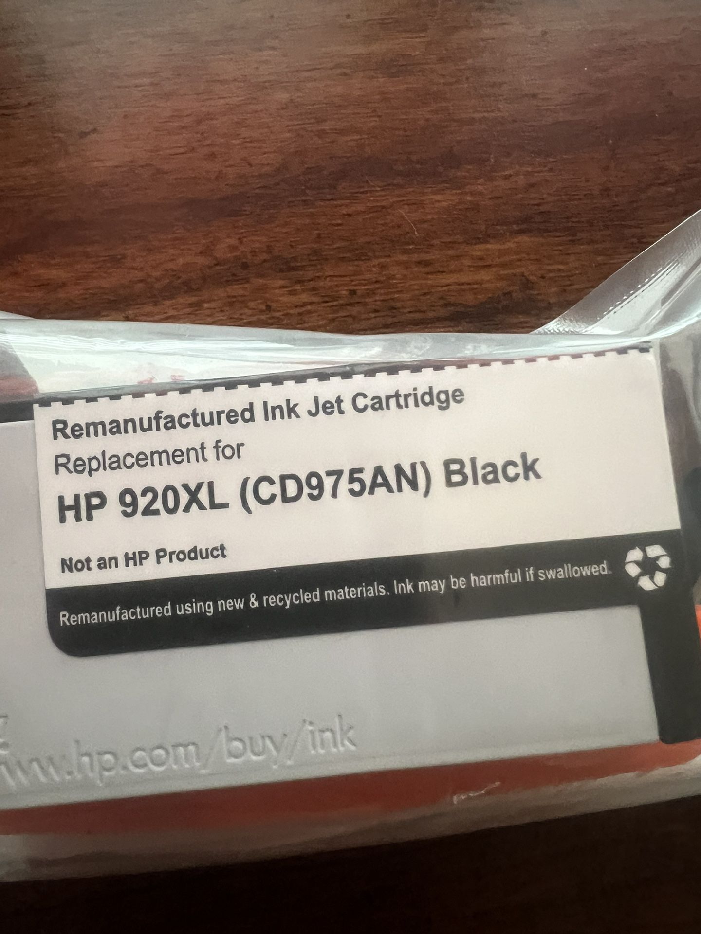 2 HP Blk Ink Print Cartridges 