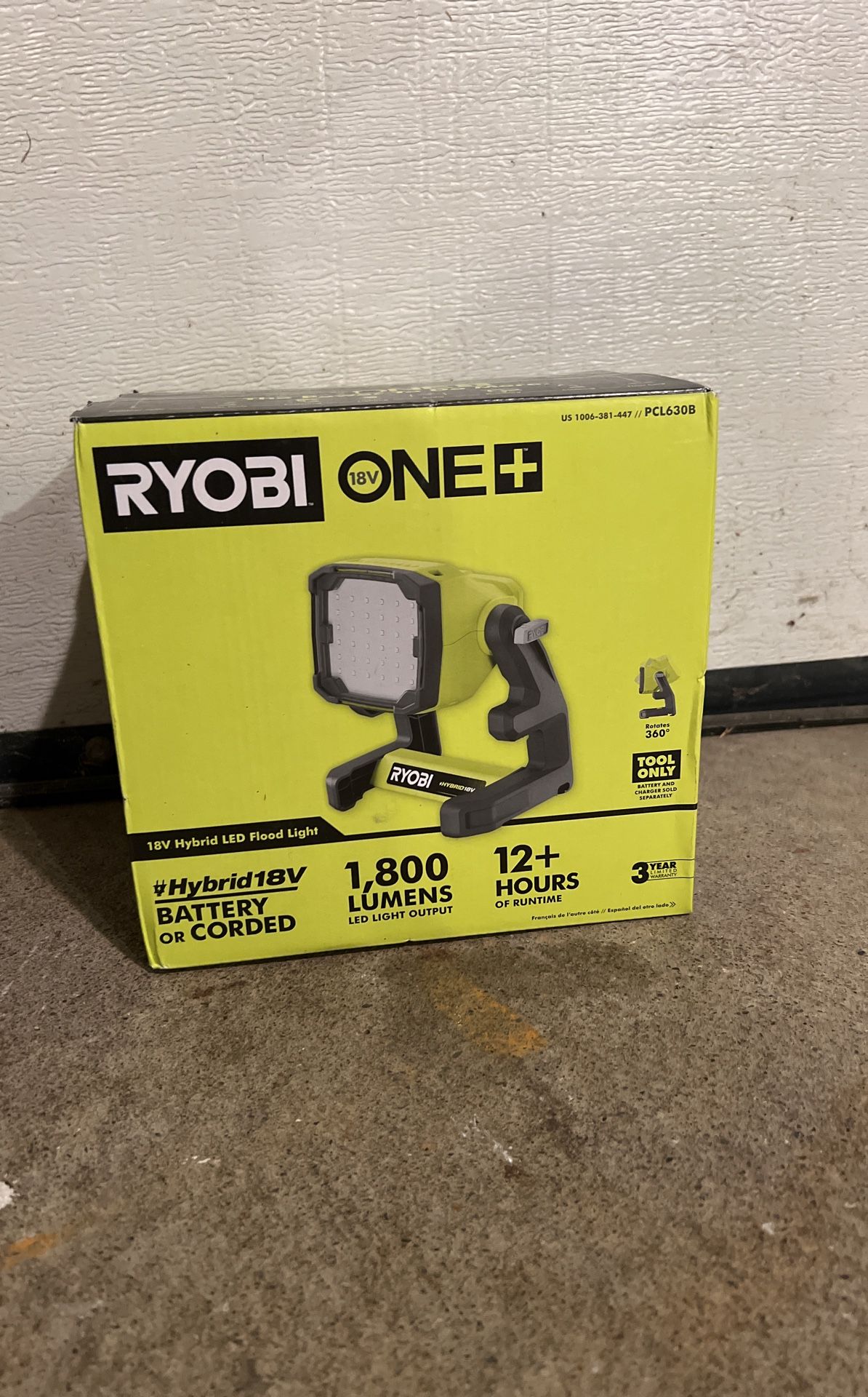 Ryobi One Plus Hybrid Light