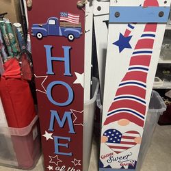 Decorative Outdoor Door Sign 2 Sided 