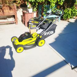 Ryobi 40V HP Brushless 20 in. Cordless Battery Walk Behind Push Lawn Mower with 6.0 Ah Battery and Charger