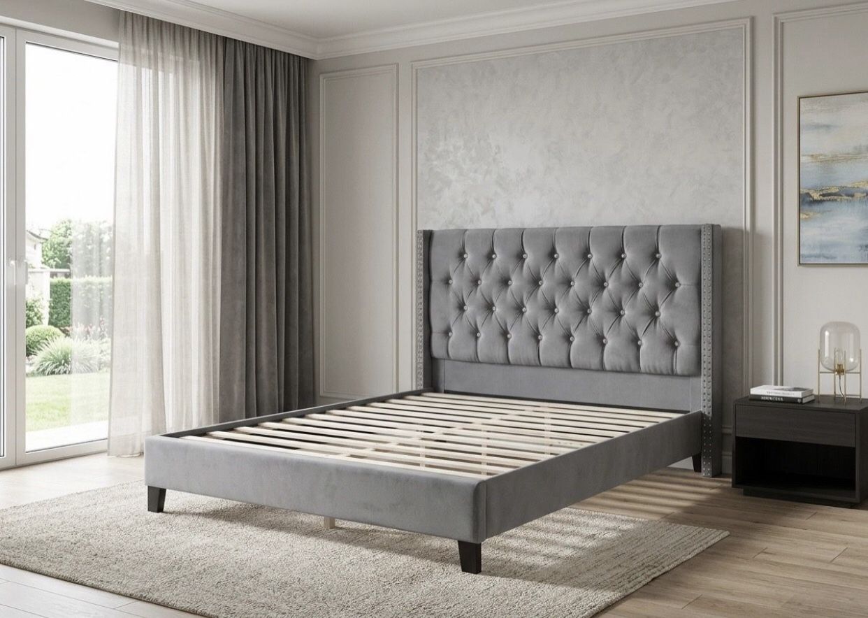 Queen Size Bed Frame New