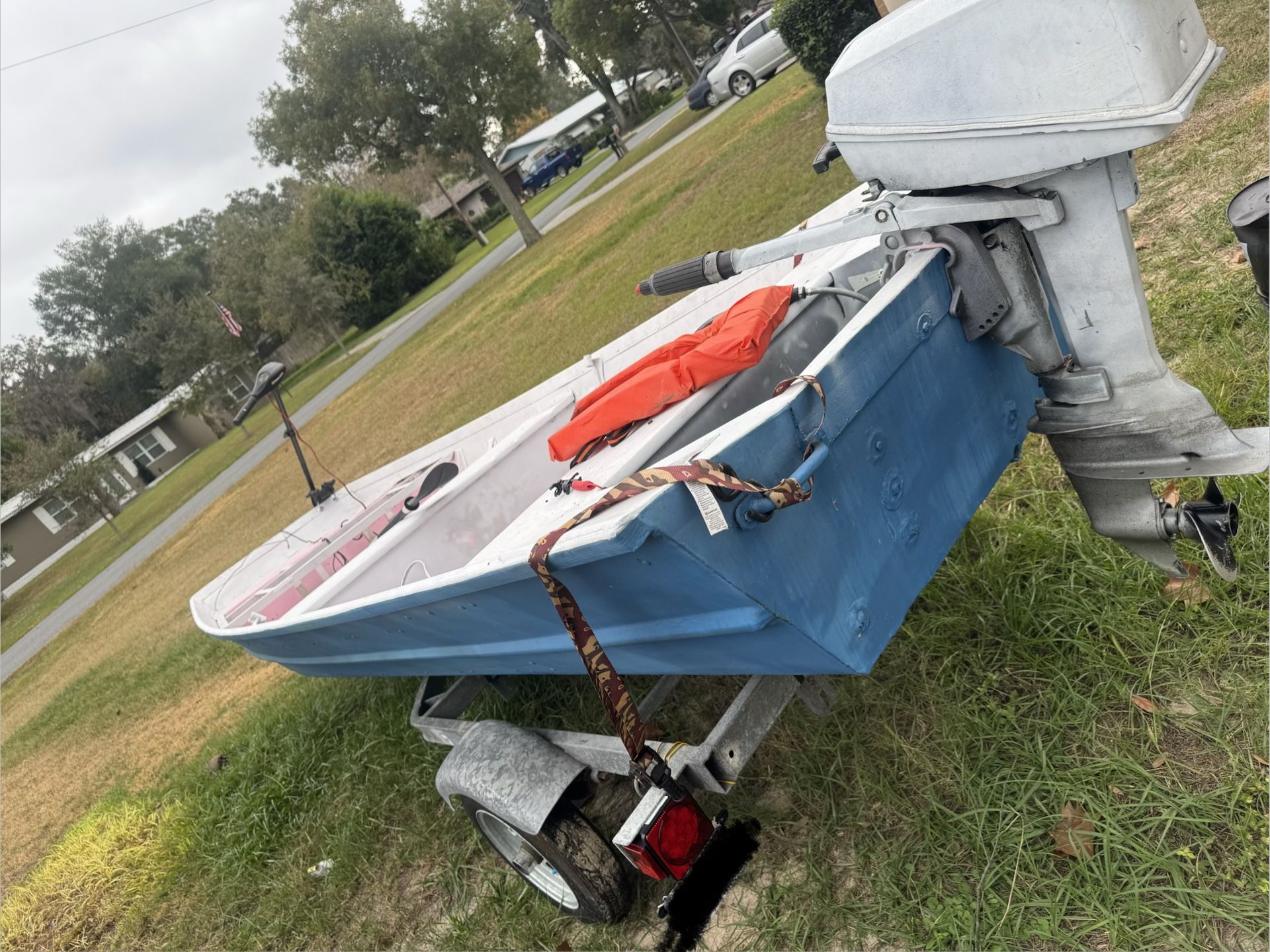 14 Foot extra wide Jon Boat