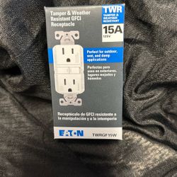 Eaton Model TWRGF15W TR and WR GFCI Recept
