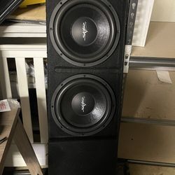 Loaded 12’ Subwoofer Enclosure for F150