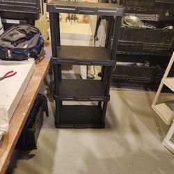 Plastic Shelving - BLACK