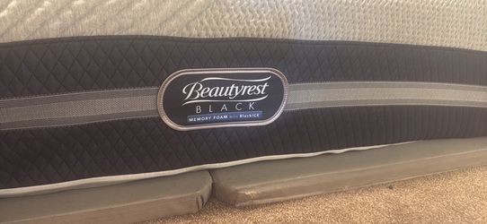Free King Beautyrest Black memory foam mattress
