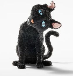 Coraline Cat Plush- NEW IN BOX