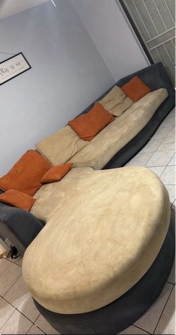 Huge sectional couch