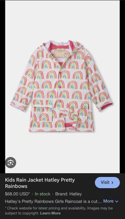 Hatley Rainbow Raincoat 