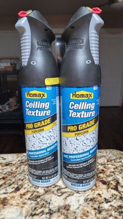 Homax ceiling texture cans