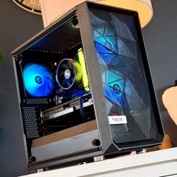 Custom Fractal RGB Gaming PC Desktop Computer Ryzen 7 CPU GTX 1080 8GB SSD