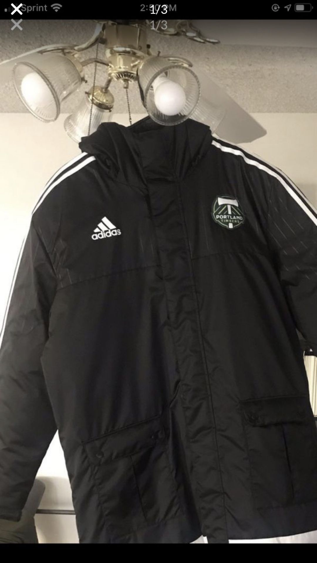 Adidas/Timber’s jacket brand new size large in men’s