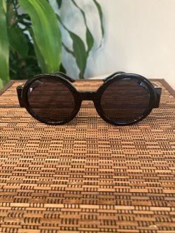 Round Acetate Sunglass