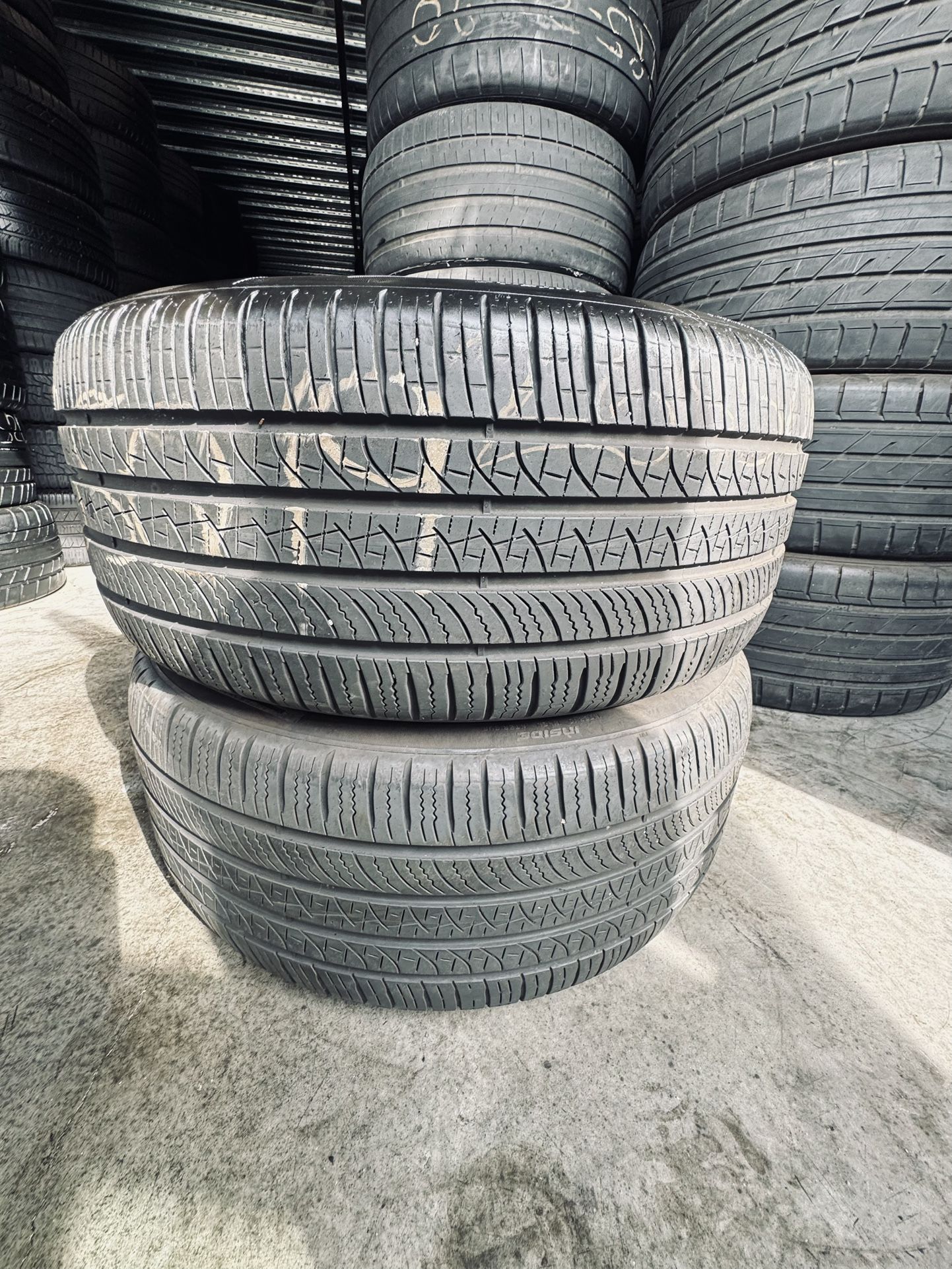 265/50/19 Pirelli Scorpion Zero A/S RF 80%+ Tread (2)