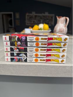 Dragon Ball Super Manga Volumes 9, 10, 13-15